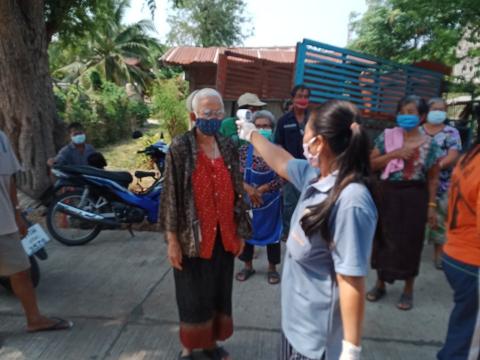 รวมรูปภาพ : ตำบลหนองชัยศรี ร่วมป้องกันการแพร่ระบาดของเชื้อไวรัสโ