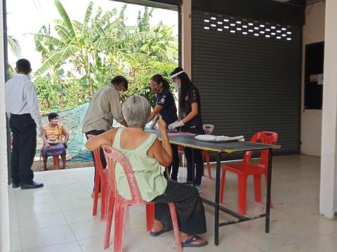 รวมรูปภาพ : ตำบลหนองชัยศรี ร่วมป้องกันการแพร่ระบาดของเชื้อไวรัสโ